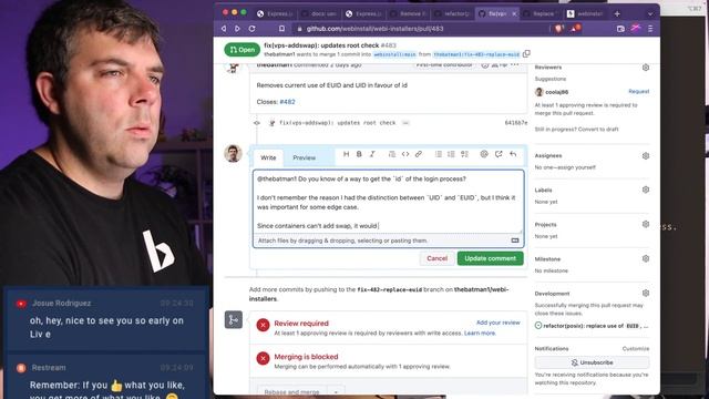 Live Coding Hangout: Webi Updates #22: From Bash to Posix Shell - PRs Galore смотреть онлайн
