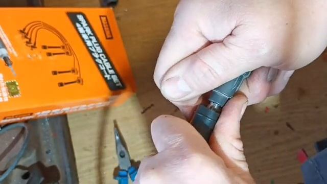 Высоковольтные провода зажигания, разборка, ремонт смотреть онлайн