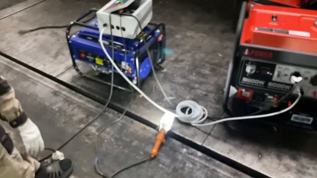 A-iPower A85000eA автоматический запуск, Авр, 8 квт, принцип работы автоматики генератора. смотреть онлайн