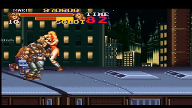 Final Fight 2 SNES -Maki No Death ALL