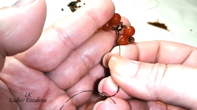 Браслет из бисера для начинающих (122)/Браслет из бусин "Коралловый"/Мастер Класс смотреть онлайн