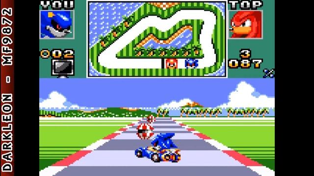 Game Gear - Sonic Drift 2 © 1995 Sega - Gameplay смотреть онлайн