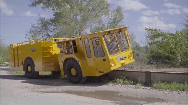 Горные машины Hencon. Шахтная техника. Подземные самоходные установки. Завод в Красноярске. смотреть онлайн