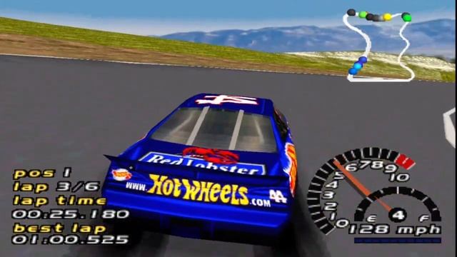 NASCAR 2000 (PS1) Racing at Big Sky Raceway смотреть онлайн