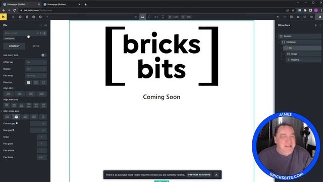 How to make a simple coming soon page with bricks builder in wordpress. смотреть онлайн