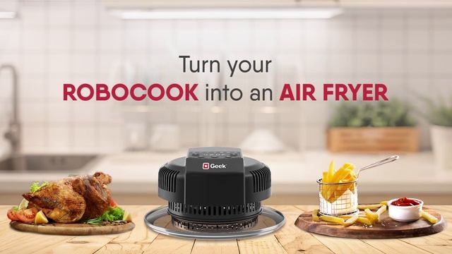 Launching Geek Robocook Fryo | Turn Your Robocook into Smart Air Fryer смотреть онлайн