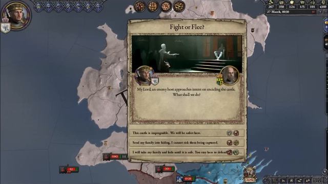 Crusader Kings 2: Game of thrones mod Aegon's Conquest- Starks Part 16 смотреть онлайн