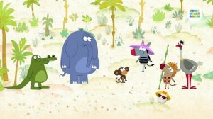 Зебра в клеточку -  25 серия. Пляжный день - Союзмультфильм HD