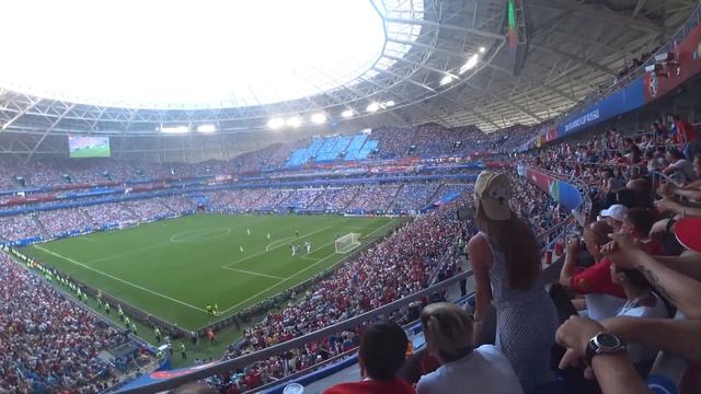 РОССИЯ УРУГВАЙ. Самара. Ч2. Космос Арена смотреть онлайн