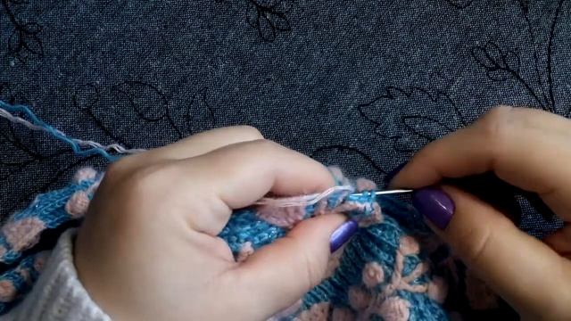 Видео урок. 3d берет рельефными столбиками. Часть 7. #свяжисама #урокивязания #crochetpattern #мк смотреть онлайн