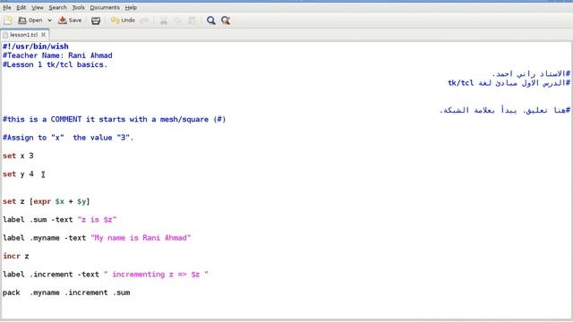Programming in Tcl/Tk tkinter lesson 1: Basics. (English Version) смотреть онлайн