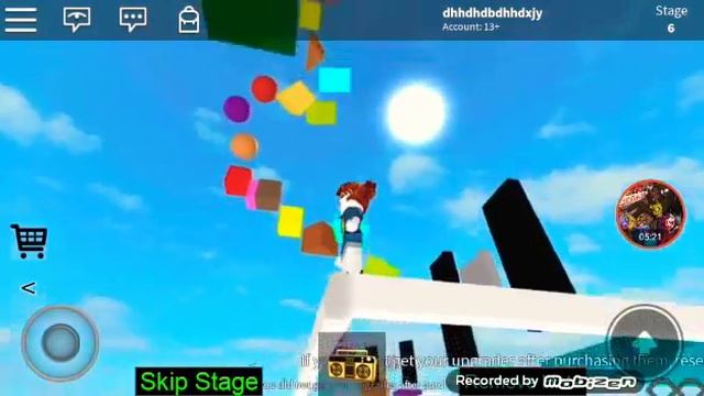 РАДУЖНЫЙ ПАРКУР!!!|Roblox|паркур смотреть онлайн