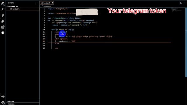 Telegram bot using ruby смотреть онлайн