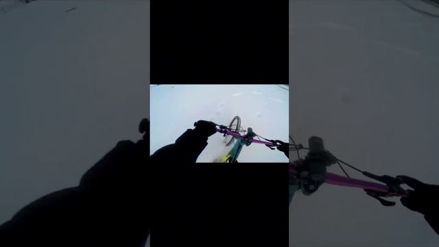 Что делать если стало скучно? #велосипед #bike #стант #bikelife #снег смотреть онлайн