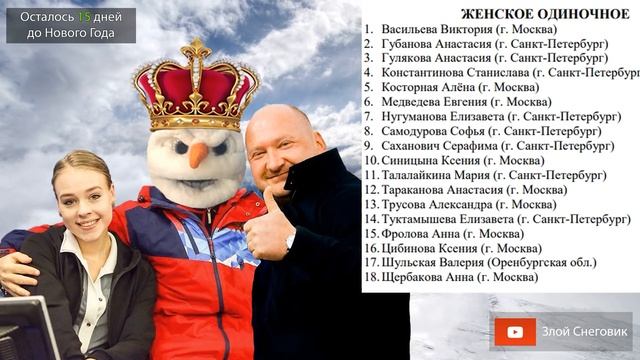 СОСТАВ УЧАСТНИКОВ на Чемпионат России по Фигурному Катанию 2020 в Красноярске смотреть онлайн