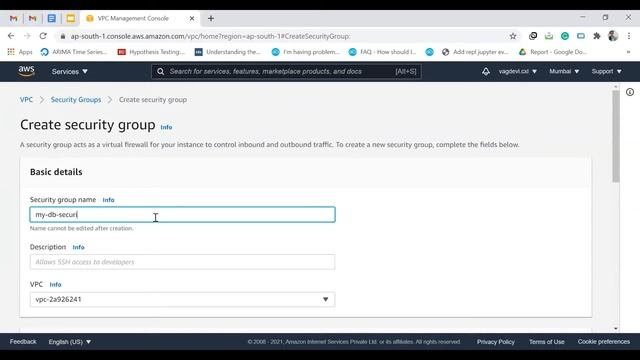 4 - Creating AWS Security Groups for accessing RDS and ElastiCache смотреть онлайн