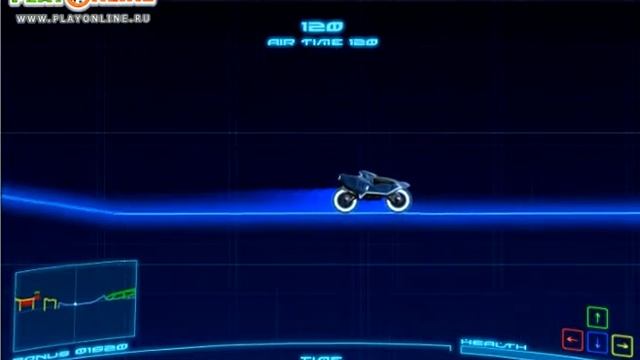 Neon Rider (Гонка на неоновом мотоцикле) смотреть онлайн