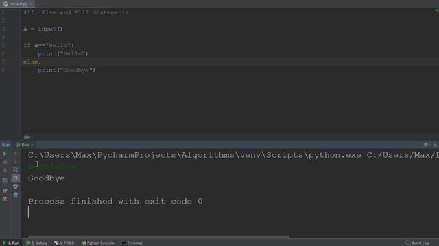 Python Tutorial - Part 6: If, Else, and Elif Statements смотреть онлайн