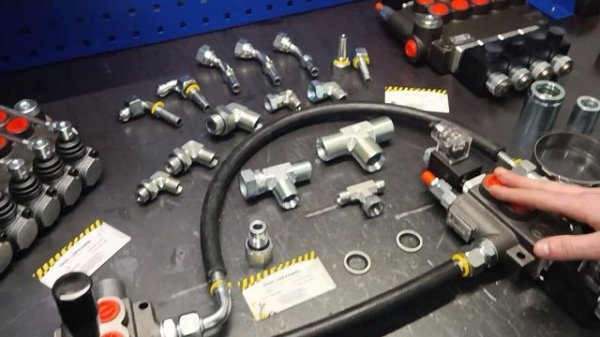 Последовательное соединение гидрораспределителей. Правильное соединение в гидролинию