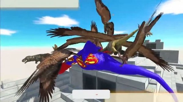 Speed Race Animal & Dinosaurs Superhero Jurassic World Evolution 2 - Animal Revolt Battle Simulator