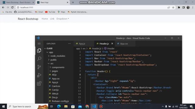 How to make simple navbar in reactjs смотреть онлайн