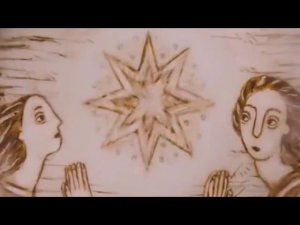 В ночном саду прозрачно и светло   Рождественская песенка