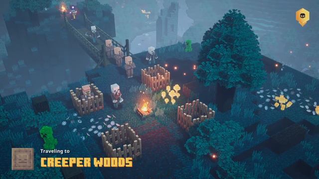 Minecraft Dungeons|Intro|Creeper Woods| GamePlay Episode 1 | смотреть онлайн