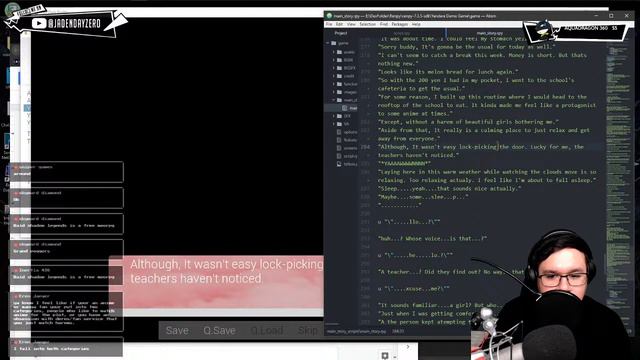 creating Yandere visual novel with Chat...! Chill x Relax смотреть онлайн