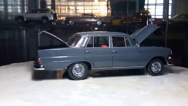 Mercedes-Benz Fintail by Norev, 1:18 scale смотреть онлайн