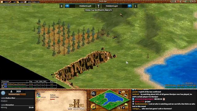 AoE2 Hidden Cup | Semifinal #1 смотреть онлайн