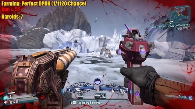 Borderlands 2 | Quest For Perfection (God Roll Unkempt Harold Drop!) смотреть онлайн