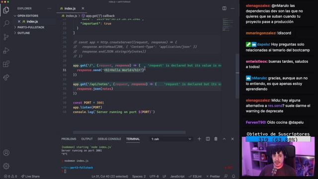 ? Aprendiendo Node.JS y Express para crear una API ? - Bootcamp FullStack Gratuito смотреть онлайн