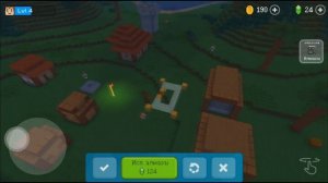 Рыжик строит деревню в Блок Крафт 3Д (Block Craft 3D) В гостях у Рыжика