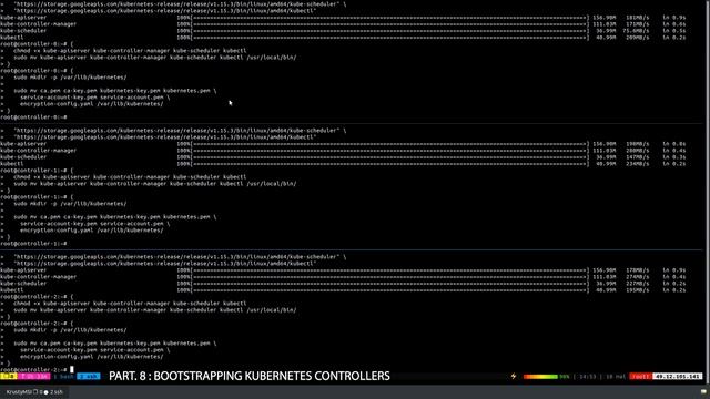 Kubernetes The Hard Way : comment créer un cluster Kubernetes complet à la main "From Scratch" смотреть онлайн