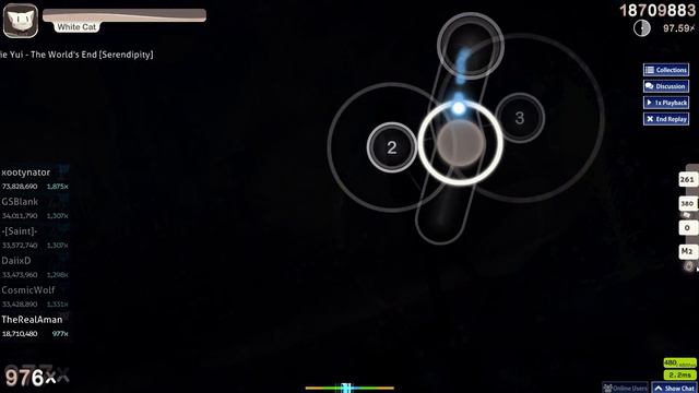 osu! | Horie Yui - The World's End [Serpendipity] смотреть онлайн