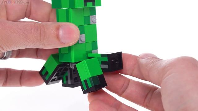 LEGO Minecraft BigFig Creeper & Ocelot + Pig & Baby Zombie reviews! 21156 21157 смотреть онлайн
