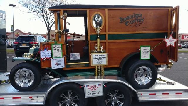 2015 BLACK TRAILER 1915 FORD WOODY SEDAN DELIVERY TRUCK 400 HP ENGINE CA '15T WDY' смотреть онлайн