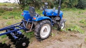 Дисковая борона для минитрактора. Сельхозтехника 2021