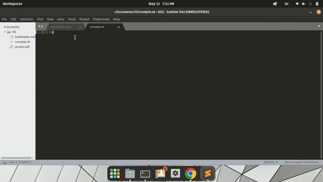 OS from scratch bootloader! смотреть онлайн