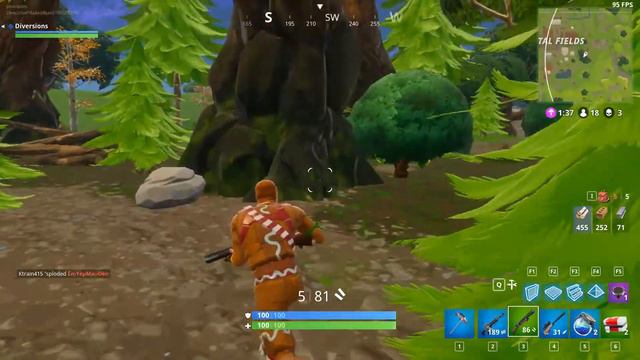 Fortnite 8 Kill Solo Win (Perfect Rocket Timing) смотреть онлайн