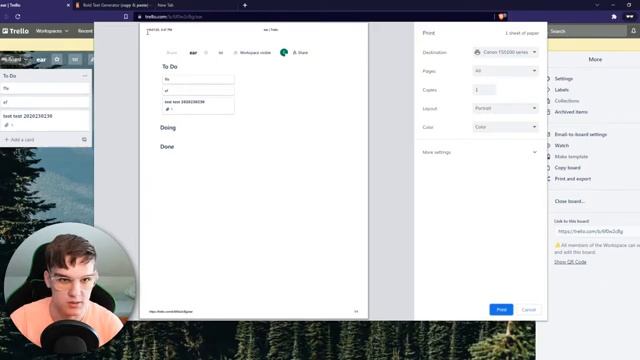 How to Print Board in Trello (2023) смотреть онлайн