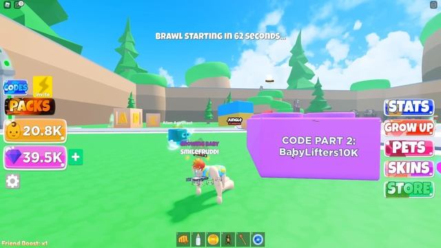 КАК СТАТЬ САМЫМ СИЛЬНЫМ МАЛЫШОМ в Buff Baby Simulator Roblox смотреть онлайн