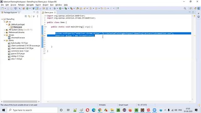 Selenium Java Training - Session 12 - WebDriver Introduction and WebDriver API Commands - Part 1 смотреть онлайн