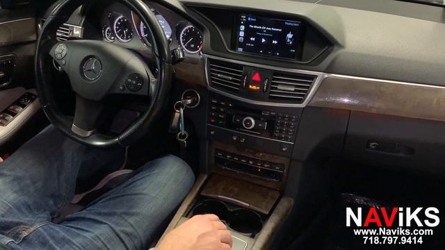 Fits 2010 - 2011 Mercedes-Benz E-Class (W212) Apple CarPlay + Android Auto (Wired & Wireless) смотреть онлайн