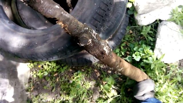 Херачу дерево саблей. Катана своими руками смотреть онлайн