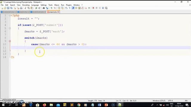 PHP LECTURE 16: CONVERTING A NESTED IF AND ELSE STATEMENT TO A SWITCH STATEMENT IN PHP смотреть онлайн