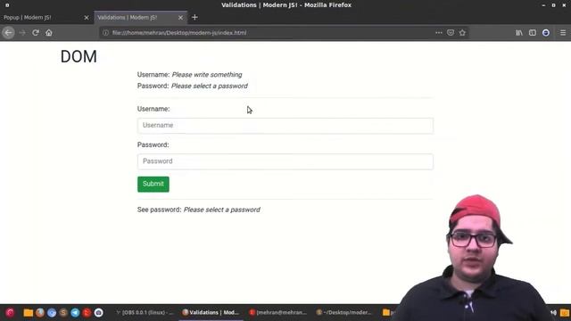 ۰۷۳ -آشنایی با رویداد keyup و keydown در جاوا اسکریپت смотреть онлайн