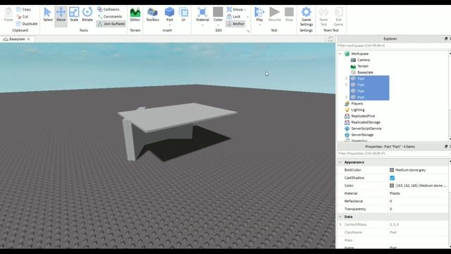 ROBLOX STUDIO | How camera can see through parts (inviscamera) смотреть онлайн