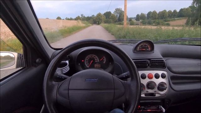 Fiat Seicento Abarth / 1.1 54PS / 7000rpm / Day And Night POV Drive