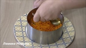 Очень ВКУСНЫЙ  и ПРОСТОЙ САЛАТ  Из  копчёной курицы с огурцами